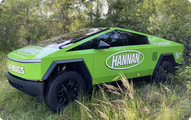 Hannan Environmental Services - Cybertruck - Treasure Coast Pest Control