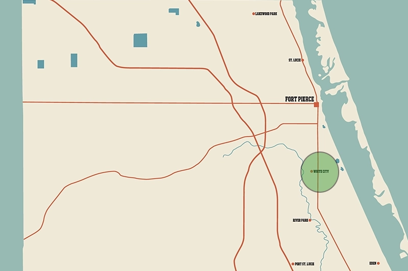 Hannan Environmental coverage map for White City and Fort Pierce FL Hannan Environmental coverage map for White City and Fort Pierce FL